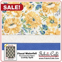 Floral Waterfall- 3 Yard Quilt Kit