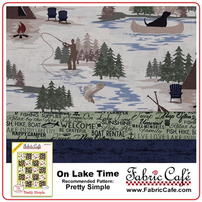On Lake Time - 3-Yard Quilt Kit