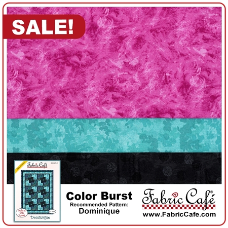 Color Burst - 3-Yard Quilt Kit