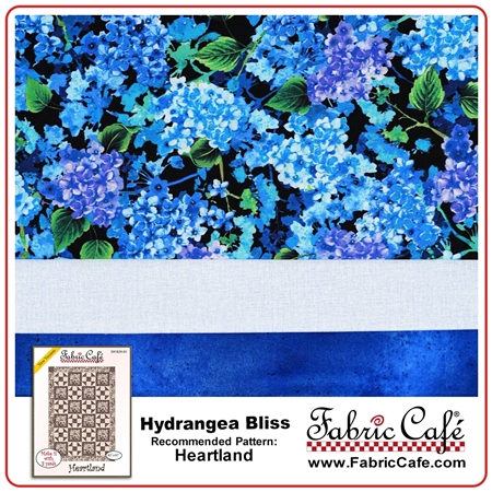Hydrangea Bliss - 3-Yard Quilt Kit