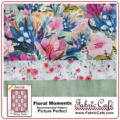 Floral Moments 3-Yard Quilt Kit