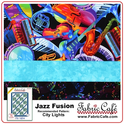 Jazz Fusion - 3-Yard Quilt Kit