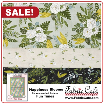 Happiness Blooms - 3 Yard Quilt Kit