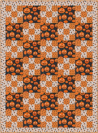 Too Cute to Spook - 3 Yard Quilt Kit