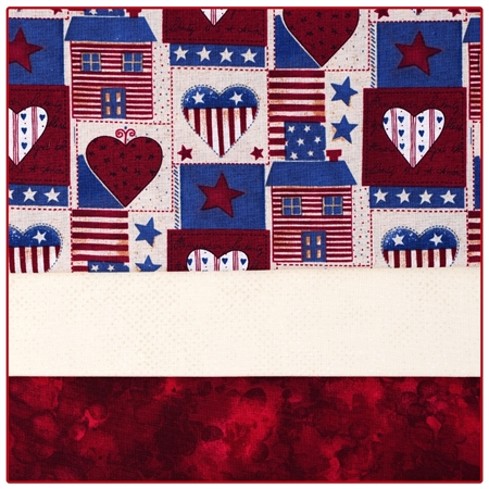 Quilted Courage - 3-Yard Quilt Kit