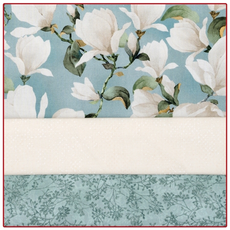Peaceful Magnolias 3-Yard Quilt Kit
