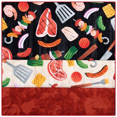 Chill & Grill 3-Yard Quilt Kit