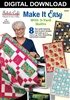 Make It Easy With 3-Yard Quilts Downloadable Book
